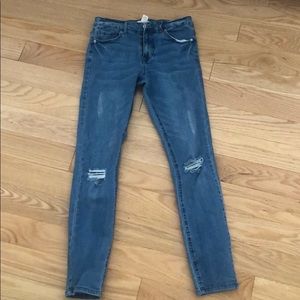 Forever 21 ripped jeans
